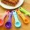 fashion factory wholesale of sweet Color Measuring of Amount of measuring spoon