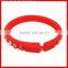 Fashionable and popular silicone bracelet for christmas gift