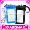 Certificated IPX8 10M & 30 MIN gift pvc waterproof pouch bag