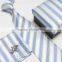 Fashion Stripe Microfiber Mens Tie Handkerchief Cufflink Sets                        
                                                Quality Choice