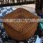 Natural rattan woven storage basket