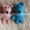 Knitted Teddy Bear Stuffed Toy Photo Props