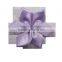 new design beautiful flower shape set beads satin ribbon bow