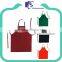 Women kitchen cotton fabric household green apron