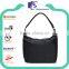 Stylish high quality microfiber wholesale ladies cheap hobo bags black
