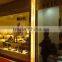 Beautiful colored transparent pearl stone wall panel, decorative display wall panel
