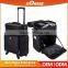 Guangzhou Factory Wholesale Black Nylon Hair Rolling Train Case