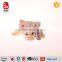lovely pink plush pig hand puppet manufacture