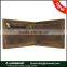 High Quality Men's Genuine Leather multi-function Zipper Wallet ID or bank Card Case Purse
