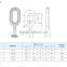 Ball eye for link fitting/socket clevis eye/ball eye clevis