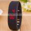 R0798 Popular Customized Logo Kids Silicone Wristband Watch 2016, Cheapest LED Digital Kids Watch