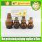red sprayed e- liquid bottle 10ml 15ml glass drops bottles for eliquid with