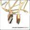 2016 new products metal color changed alert data cable