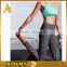 Hot Selling Ladies Comfortable Stretchy Black Vertical Line Leggings Sport Fitness