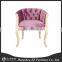 Modern European Style Round Back Restoring Ancient Dressing Stool