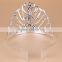 2015 Hot rhinestone heart wedding tiaras and crowns for bride