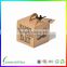 Natural Luxury Decorative foldable cardboard gift box