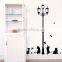 Funky Lightbulbs Light Transfer Vinyl Art Wall Sticker Lamp