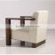 2016 modern furniture design outdoor furniture wooden/fabric leisure chair