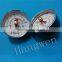 Black Steel Pressure Gauge-with Maximum Insert Pointer