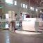 Cotton fabric roller around packaging machine, stretch film wrapper