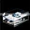 Promotional clear acrylic document storage box acrylic document holder