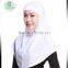 Super white plain viscose girl hijab