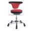high end bar stools; reception stools with foot stools