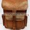 Real leather Rucksack handmade vintage bag backpack rucksack inner padding