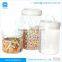Hot sale Square Flip-tite Airtight Canister