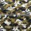 custom fabric printing camouflage calendering 400t taffeta fabric for jacket