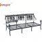 outdoor garden aluminum park bench chair seat outdoor furniture beach chairs
