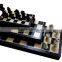 QUALITY Folding 3 in 1 INLAID WOOD Chess, Backgammon, Checkers Set