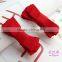 Cheap wholesale fabric craft girls hair bow handmade bow clip small hair clip