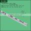 Retail store metal wall single slotted strut channel