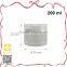 150ml bright transparent plastic empty cosmetic powder case
