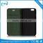Aston Martin Racing Mobile Phone Folio Cover Genuine Real Leather Case for iphone 5 5S