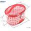 household portable zipper pvc bag