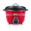 Hot sale 1.8L electric drum rice cooker with beatiful red color housing