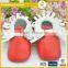 New style baby shoes red and white joint soft sole leather baby shoes