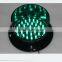 LED Manufacturer New Customized 100mm Green Traffic Arrow Board Lamp