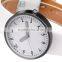 Fashion Classic White Genuine Leather Band Analog Ladies Women's Quartz Wrist Watch