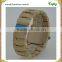 China square bracelet digital wooden watches for men