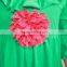 Solid Cotton Green Dress Casual Ruffle Stripe Pant China Clothing Wholesale Persnickety Boutique Dress Outfits With Lace Flower