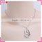 Meaningful pendant necklace for women, mom and son alloy necklace