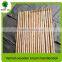 Garden cleaning tools varnished smooth wooden handle stick for rake and shovel