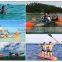 2 Person Clear Bottom Pedal Fish Kayak Made in China