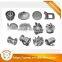 Investment casting aluminium casting, 5 axis cnc machining parts