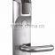 Popular sell touch screen aluminium alloy handle intelligent door lock