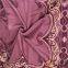 Wool Acrylic Jacquard Luxury Knitted Winter Blanket